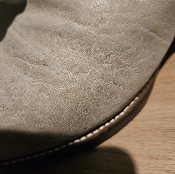 Justin Western Cowboy Boots exotic Elephant - Picture 4 of 10